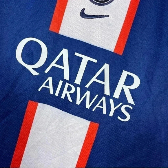 ❤️ Nike Paris 22/23 children PSG Home Football Kit Shirt Sportswear 4-6T - Picture 5 of 8